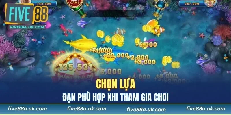 Lựa chọn vũ khí phù hợp khi tham gia